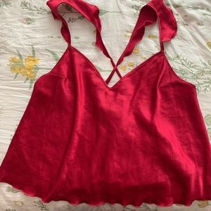 Victoria’s Secret Satin Tank/pajama top